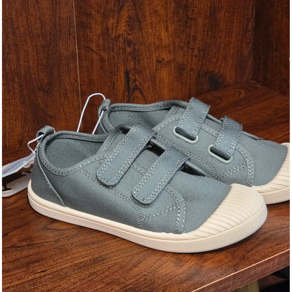 Cat & Jack Parker Sneakers Toddler Green Size 12 Hook Loop